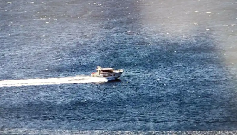 Ege Denizi'nde Kurtarma Operasyonu: Yaralı Vatandaş Bodrum'a Uğurlandı