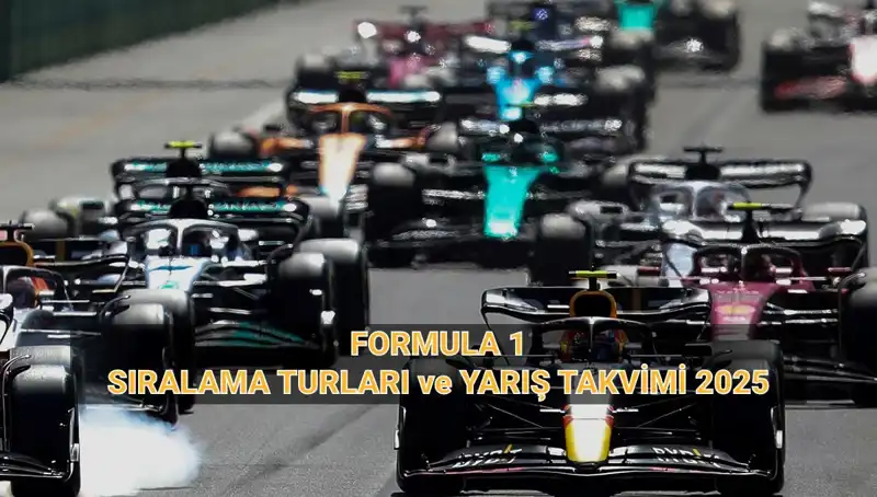 2025 Formula 1 Takvimi Açıklandı: F1 Heyecanı Ne Zaman Başlayacak?