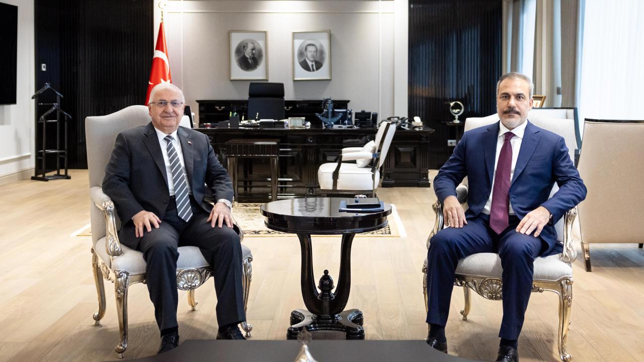 Bakan Güler ve Bakan Fidan Buluştu