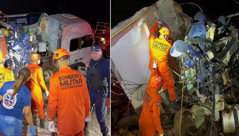 Brezilya'da Feci Otobüs Kazası: 11 Can Gitti, 45 Yaralı!