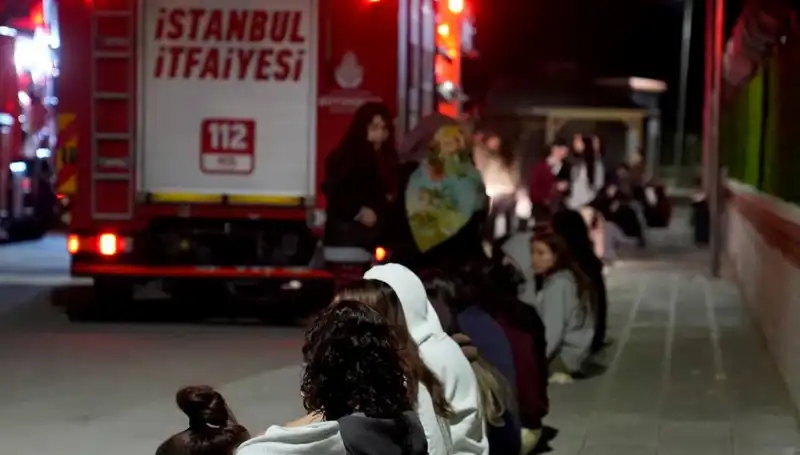 2 Bin 500 Kız Öğrenciyi Barındıran İki Yıldız Yurdu'nda Yangın Paniği