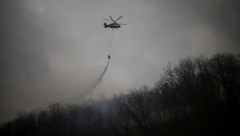 Güney Kore'de Helikopter Kazası: Yangın Söndürme Uçuşunda 1 Kayıp