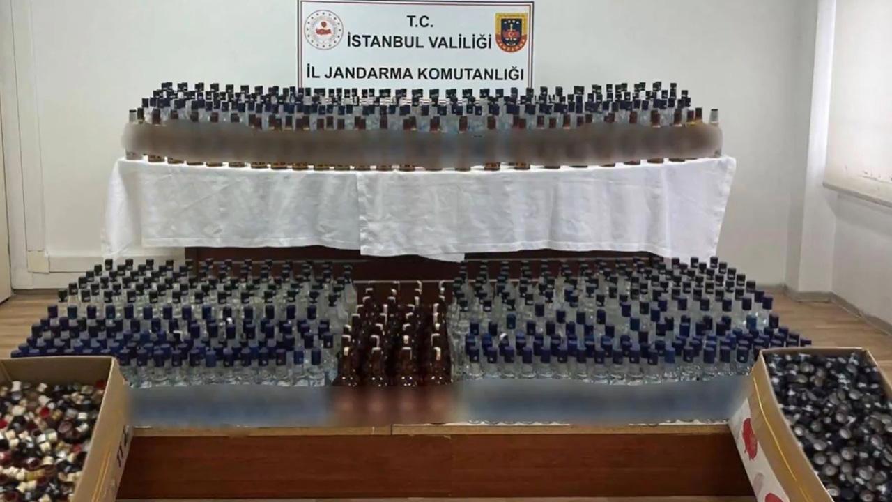 Sahte alkole operasyon: 37 gözaltı