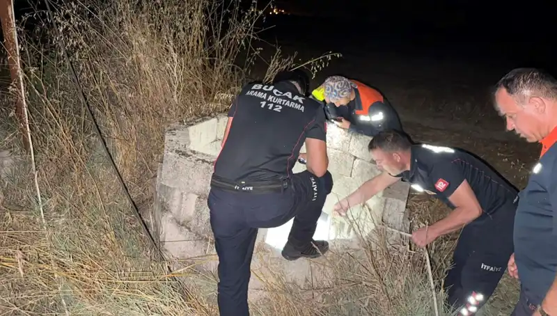 Burdur’da Kuyuya Düşen Kedi İçin İtfaiye Seferber Oldu
