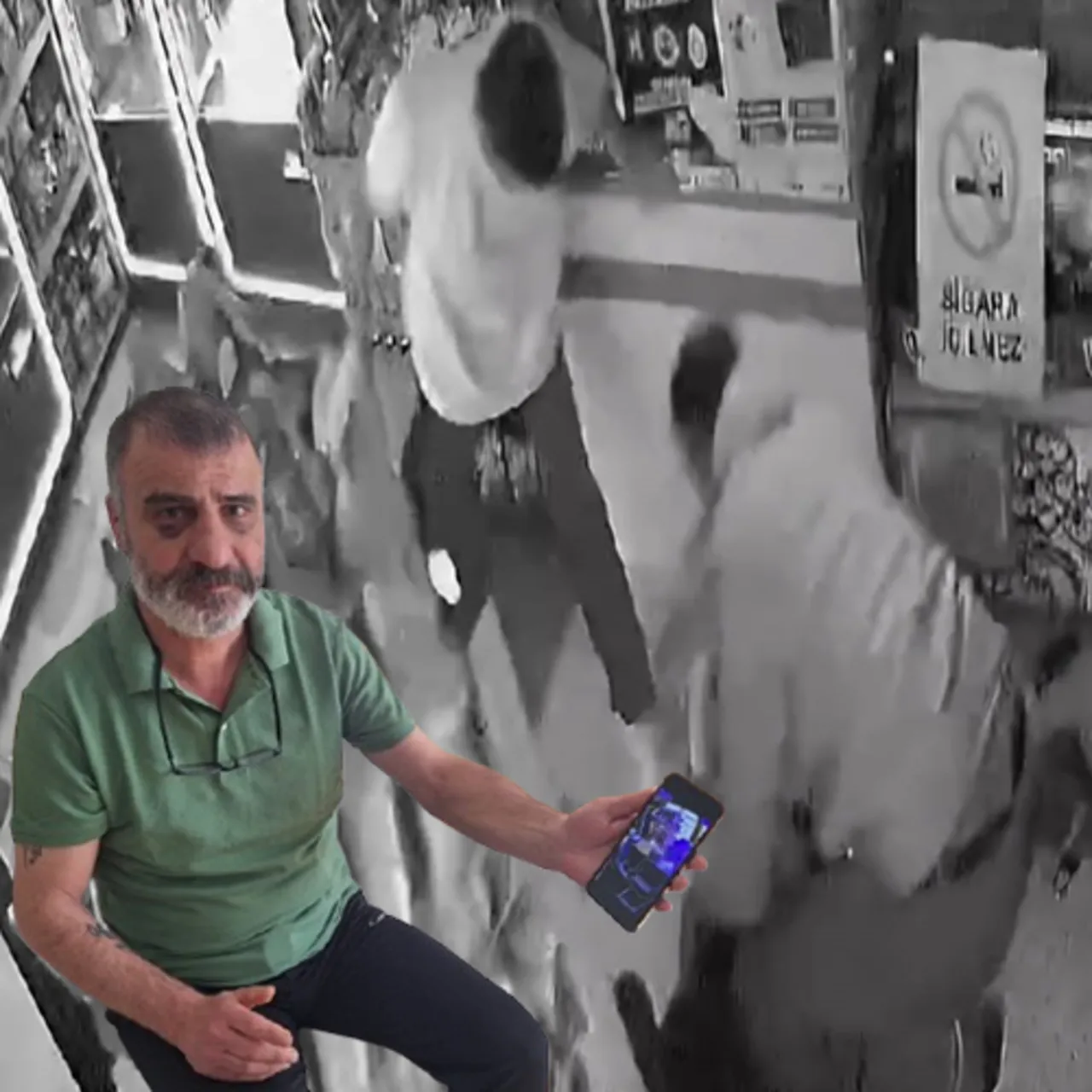 Yasak Saatte İçki Satmayan İşletmeciye Saldırı: Şiddet Kameralara Yansıdı