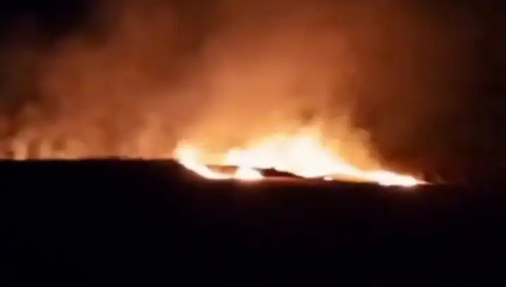20 Dönüm Tarım Alanı Alev Alev Yandı, Yangın Korkuttu!