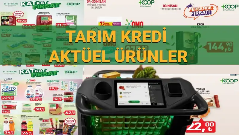 Tarım Kredi Kooperatifi Marketleri’nden Nisan Ayında Kaçırılmayacak İndirimler