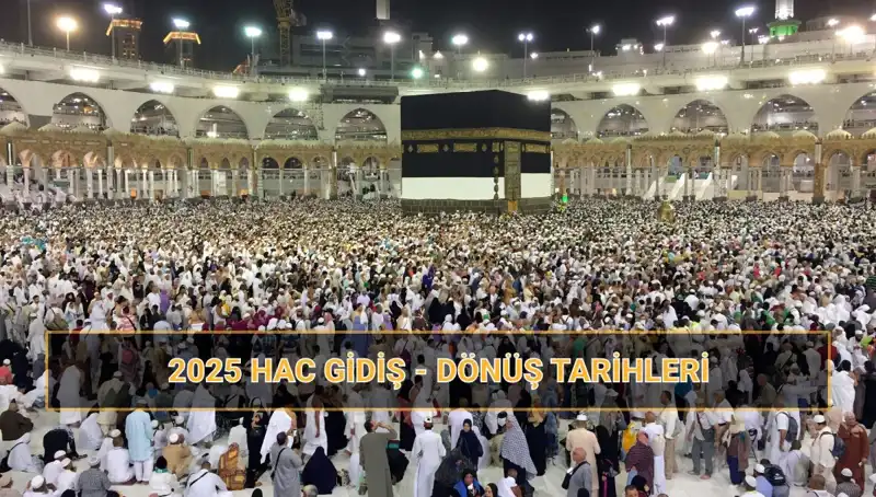 2025 Hac Takvimi Açıklandı: Fiyatlar ve Tarihlerde Sizi Bekleyenler