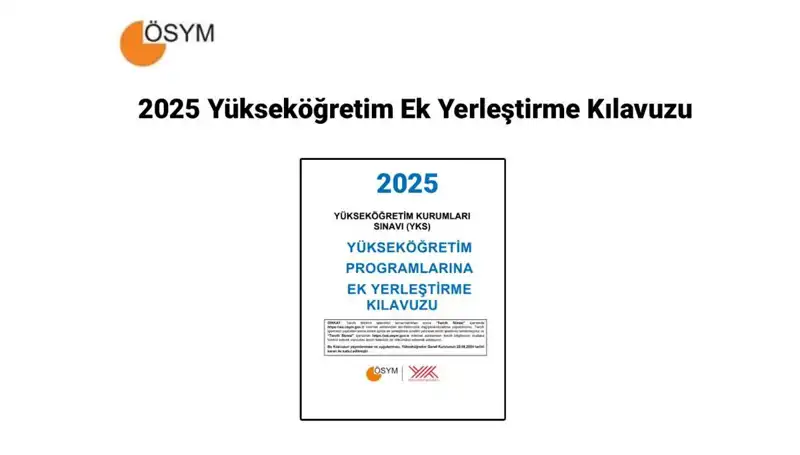 Yükseköğretim Ek Yerleştirme Kılavuzu 2025: Tüm Detaylar Burada