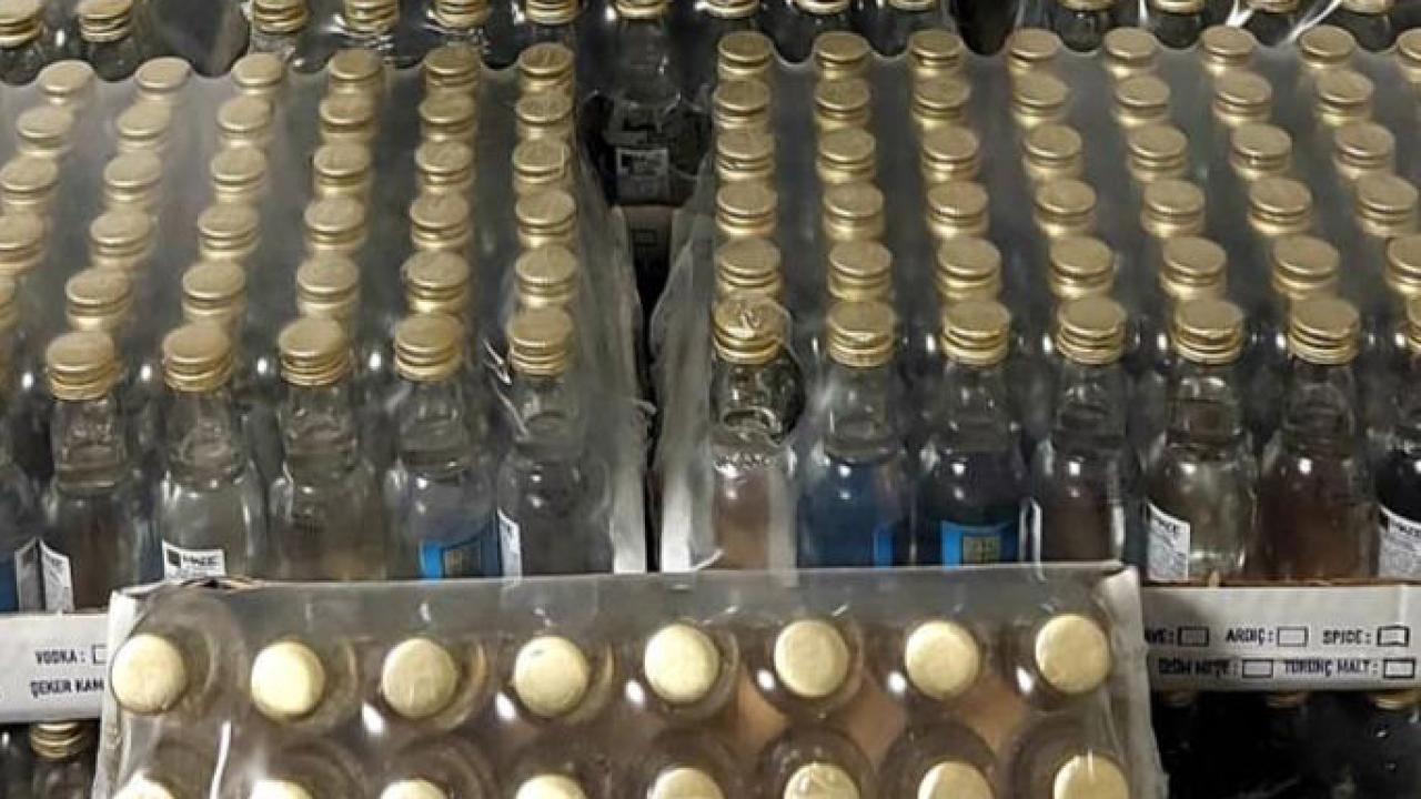 Çengel Operasyonu ile 40 Bin Litre Sahte İçki Yakalandı