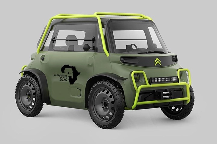 Citroen AMI, Güneş Panelleriyle Afrika Kıtası Genelinde Yol Alacak