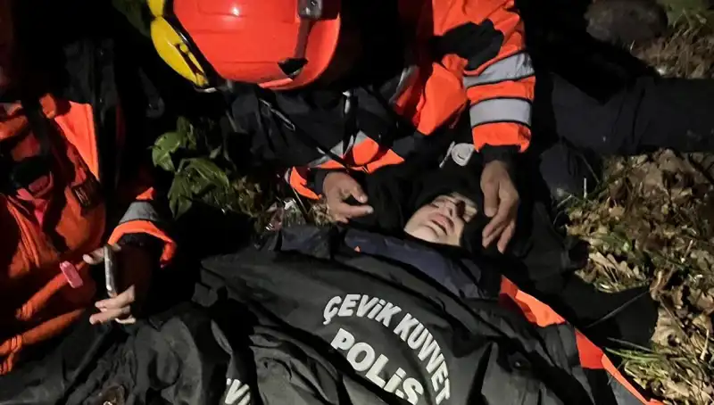 Mimar Ece Gürel Arama Kurtarma Çalışmalarında Belgrad Ormanı'nda Bulundu