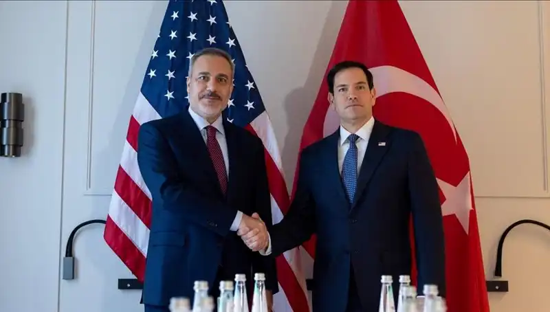 ABD Dışişleri Bakanı Rubio ile Fidan'dan Stratejik Görüşme