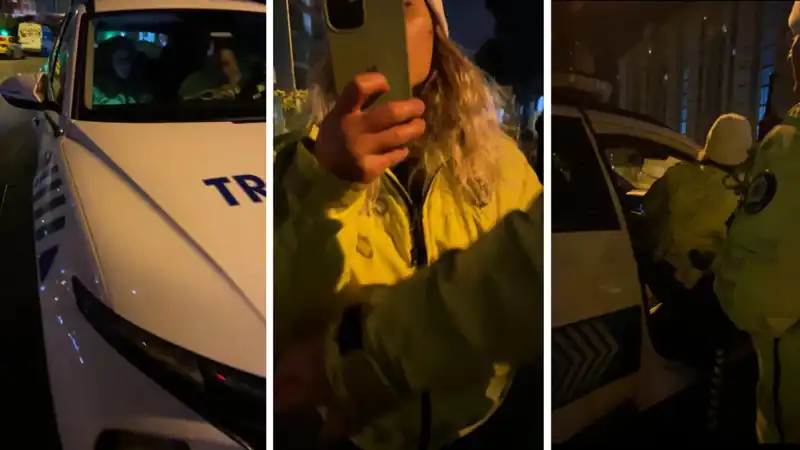 e-Devlet’te Cezayı Gören Sürücü, Polislerle Tartışma Yaşadı!