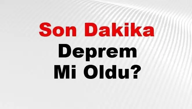 Malatya'da Bugün Gerçekleşen Deprem Hakkında Tüm Detaylar