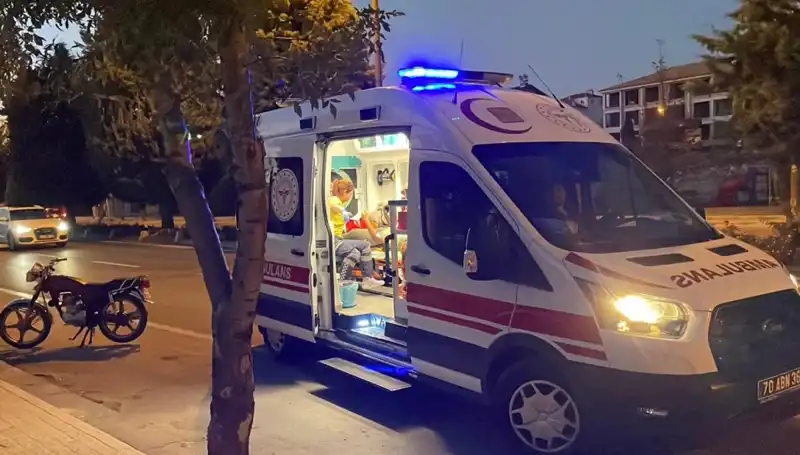 : Ankara'da Motosiklet Kazası: Sürücü Kaçarken Motosiklet 70 Metre Sürüklendi