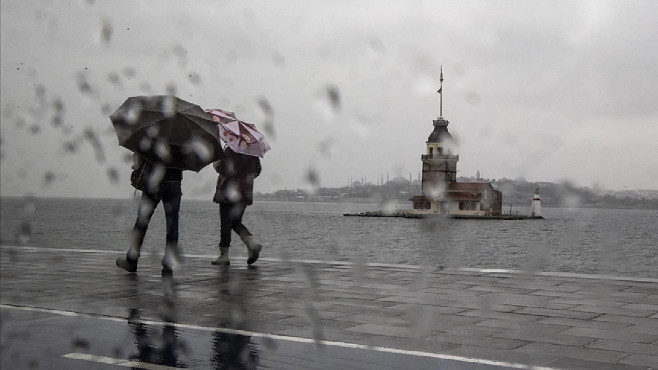 13 il için sarı uyarı: Kuvvetli yağış beklentisi