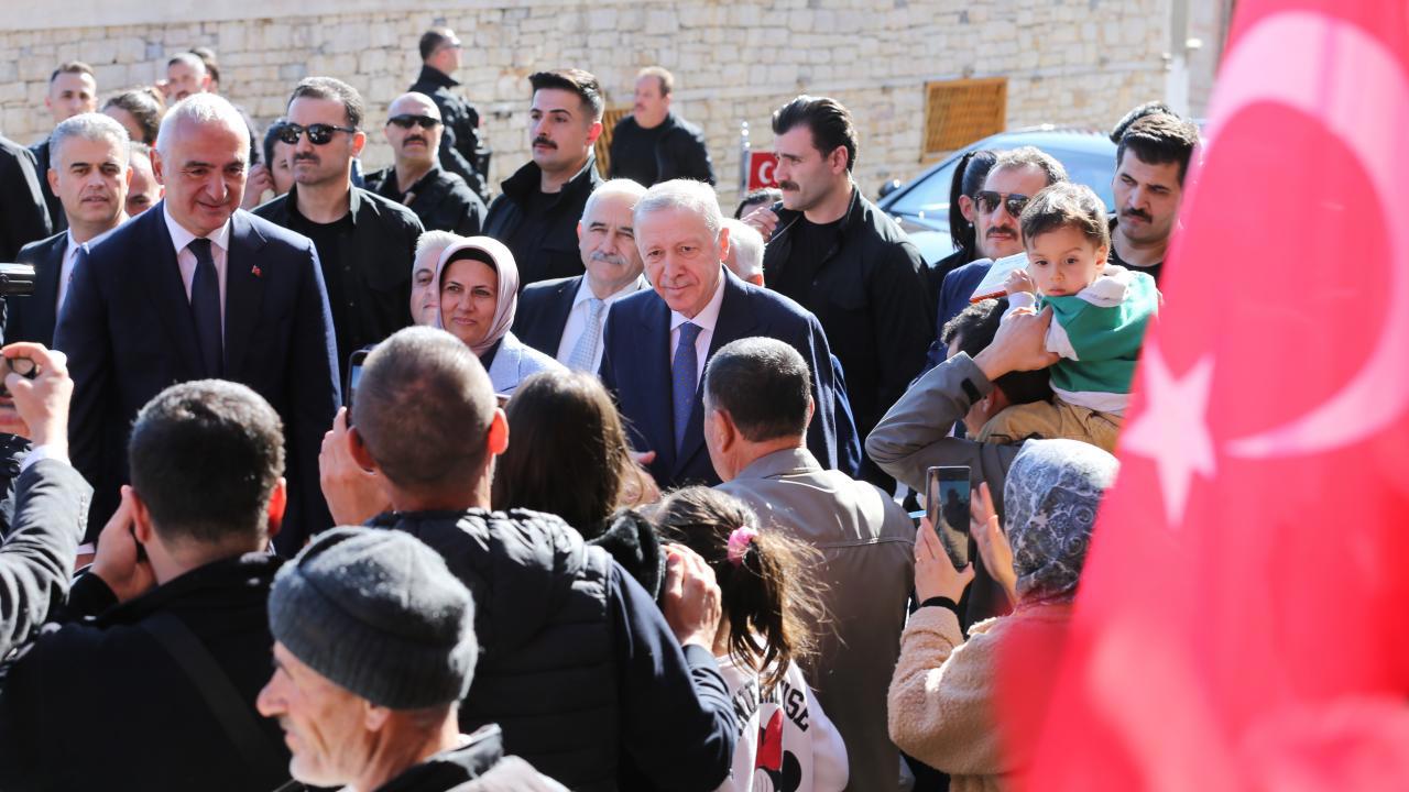 Cumhurbaşkanı Erdoğan, Antalya'da Çeşme Açılışına Katıldı