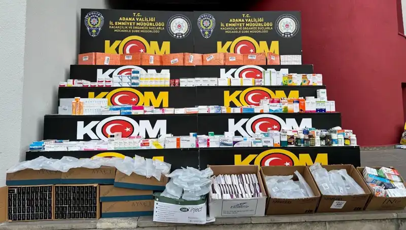Adana'da Yasa Dışı İlaç Operasyonu: 5 Kişi Yakalandı, 200 Bin Dolar Değerinde İlaç Ele Geçirildi!