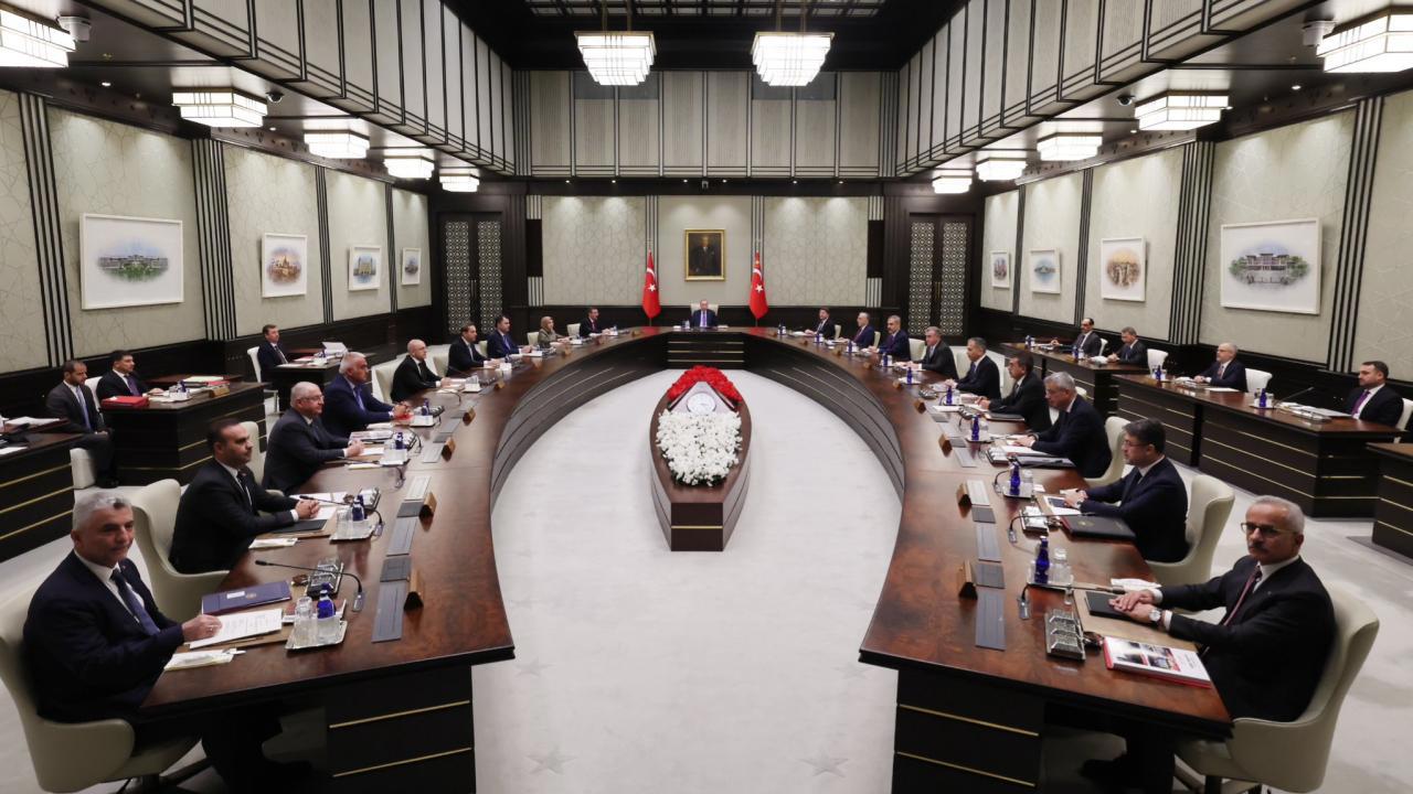 Yılın İlk Kabinesi Cumhurbaşkanı Erdoğan Başkanlığında Toplandı