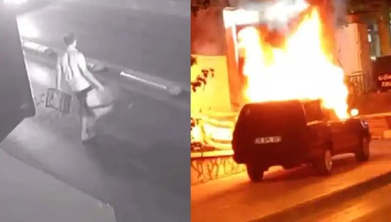 Boşanma Aşamasındaki Eşin Aracını Yakan Şok Olay Ankara’da Yaşandı