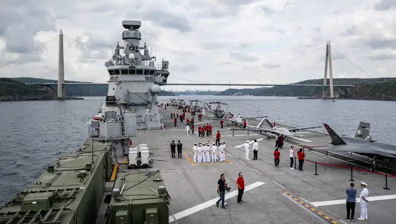 TCG Anadolu, Sarayburnu'ndan Ayrılarak Yeni Görevine Neden Başladı?