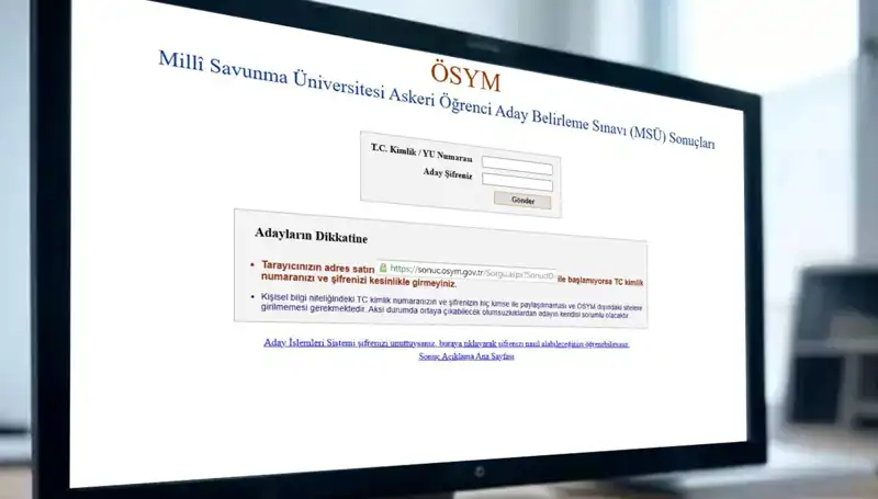 2025 MSÜ Sınav Sonuçları Açıklandı mı? Öğrenciler Merakla Bekliyor!