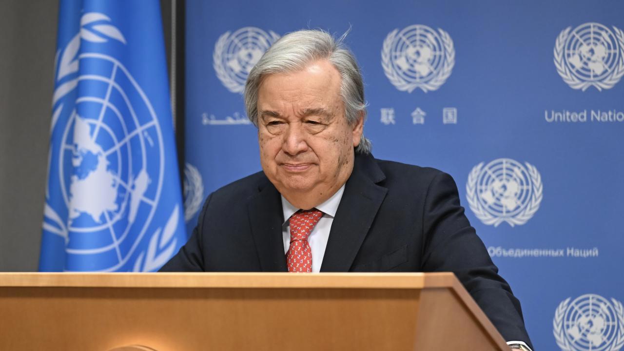 BM Genel Sekreteri Guterres'ten Suriye'ye ilişkin açıklama
