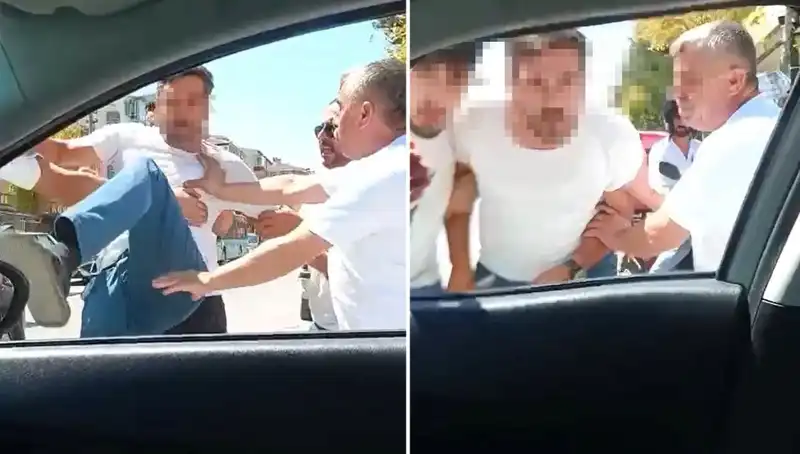 Başkent’te Dolmuş Şoförü Trafikte Dehşet Saçtı, Çevredekiler Şok Oldu!
