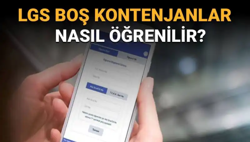 LGS 2023 Boş Kontenjanları Öğrenmenin Yolu: e-Okul'dan Detaylı Rehber